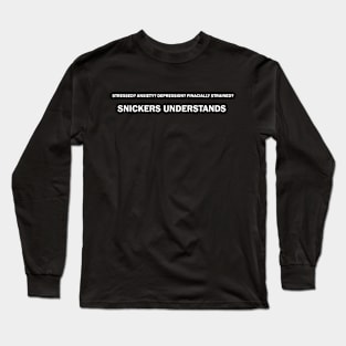 Snickers Understands Long Sleeve T-Shirt